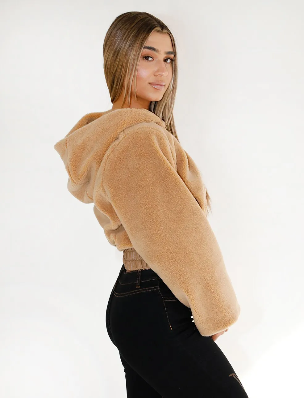 717 Teddy Jacket - Caramel