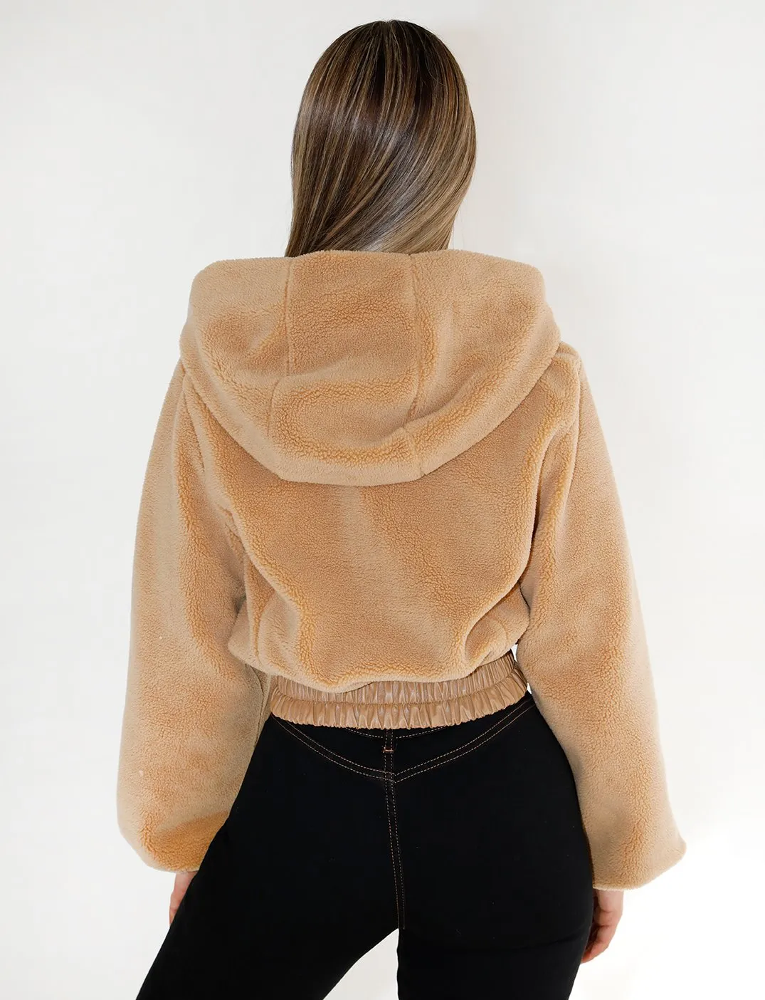 717 Teddy Jacket - Caramel