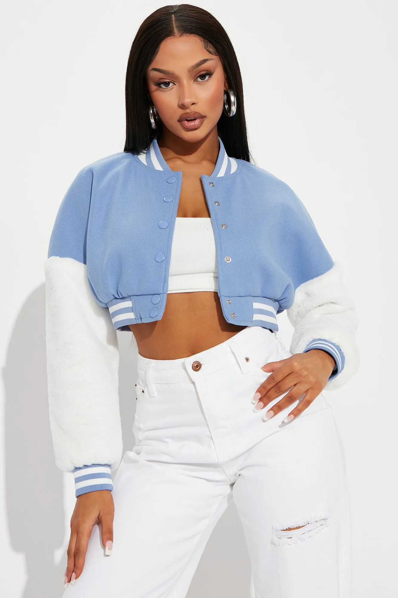 Academy Varsity Jacket - Blue