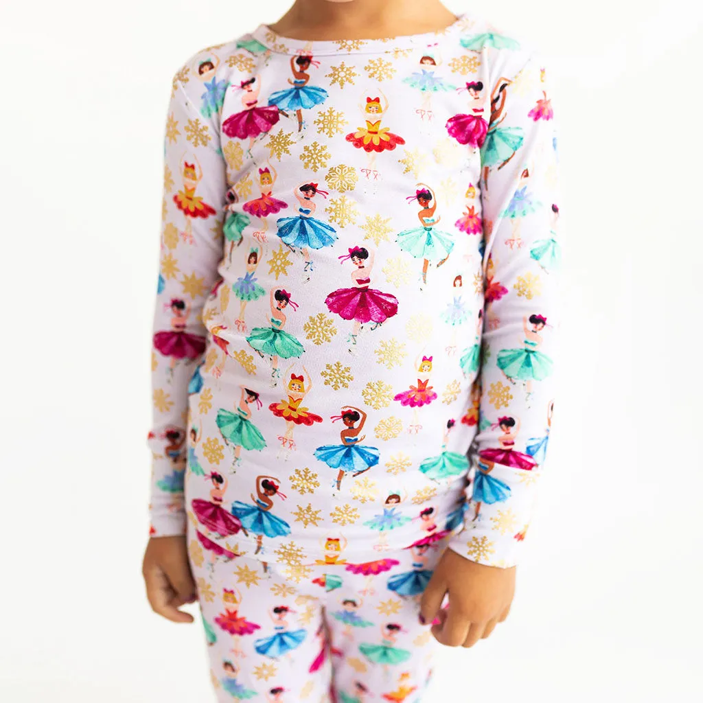 Adalyn - Long Sleeve Basic Pajama - Posh Peanut - Select Size