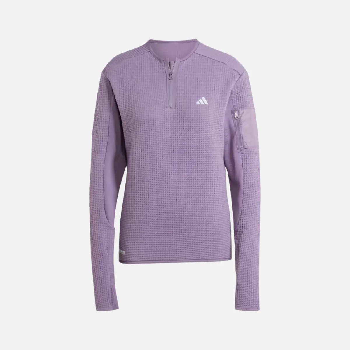 Adidas Ultimate Conquer Half Zip Women's Running Jacket -Shadow Violet