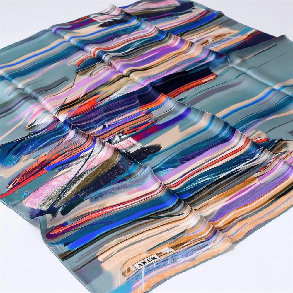 Aker Esti Luxury Silk Scarf No. 51