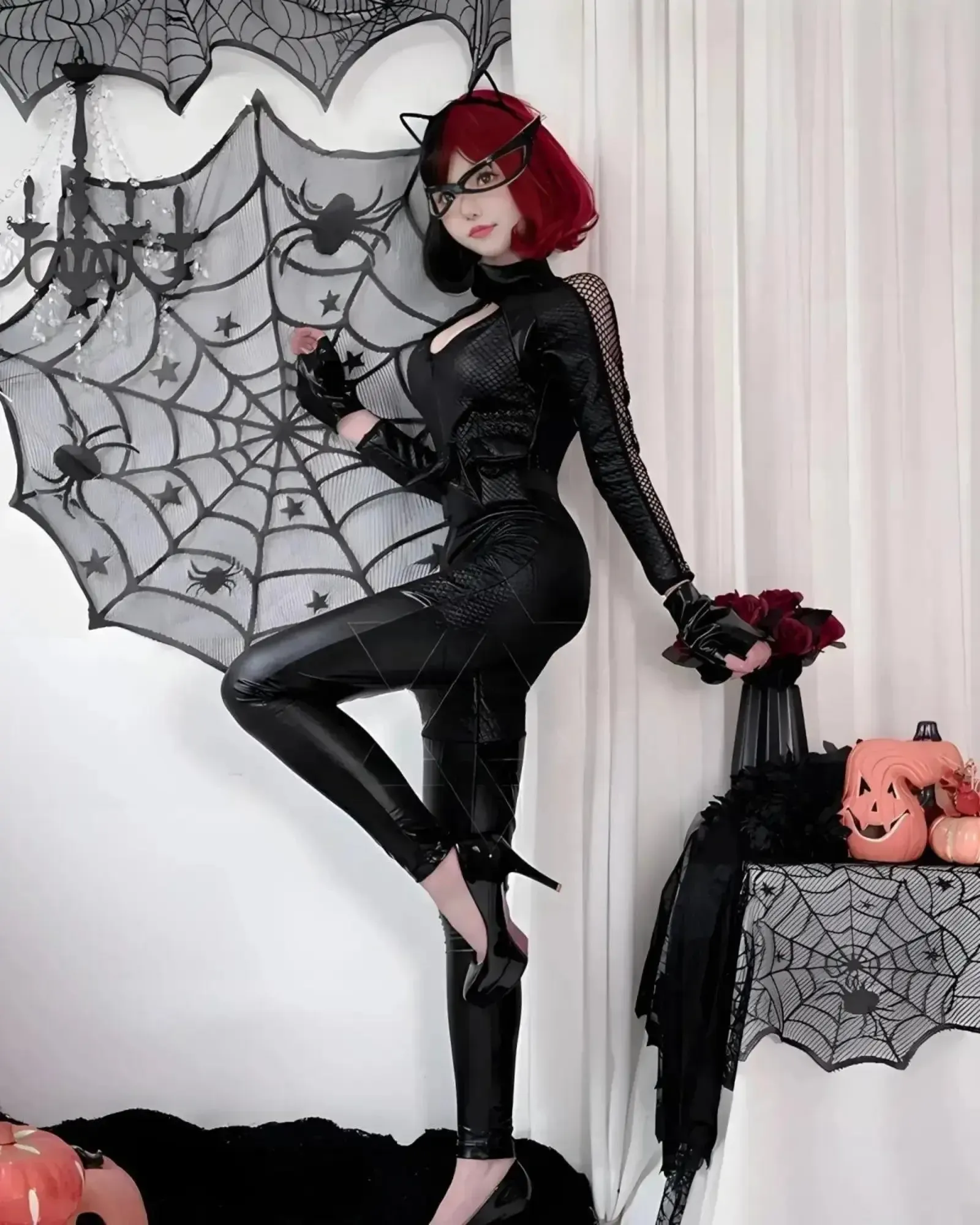 Anime Style Catsuit Cosplay for Halloween from Costume Glamour