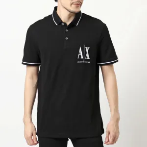 Armani Exchange Polo (Black) - A8NZFPAZ8M5Z1200