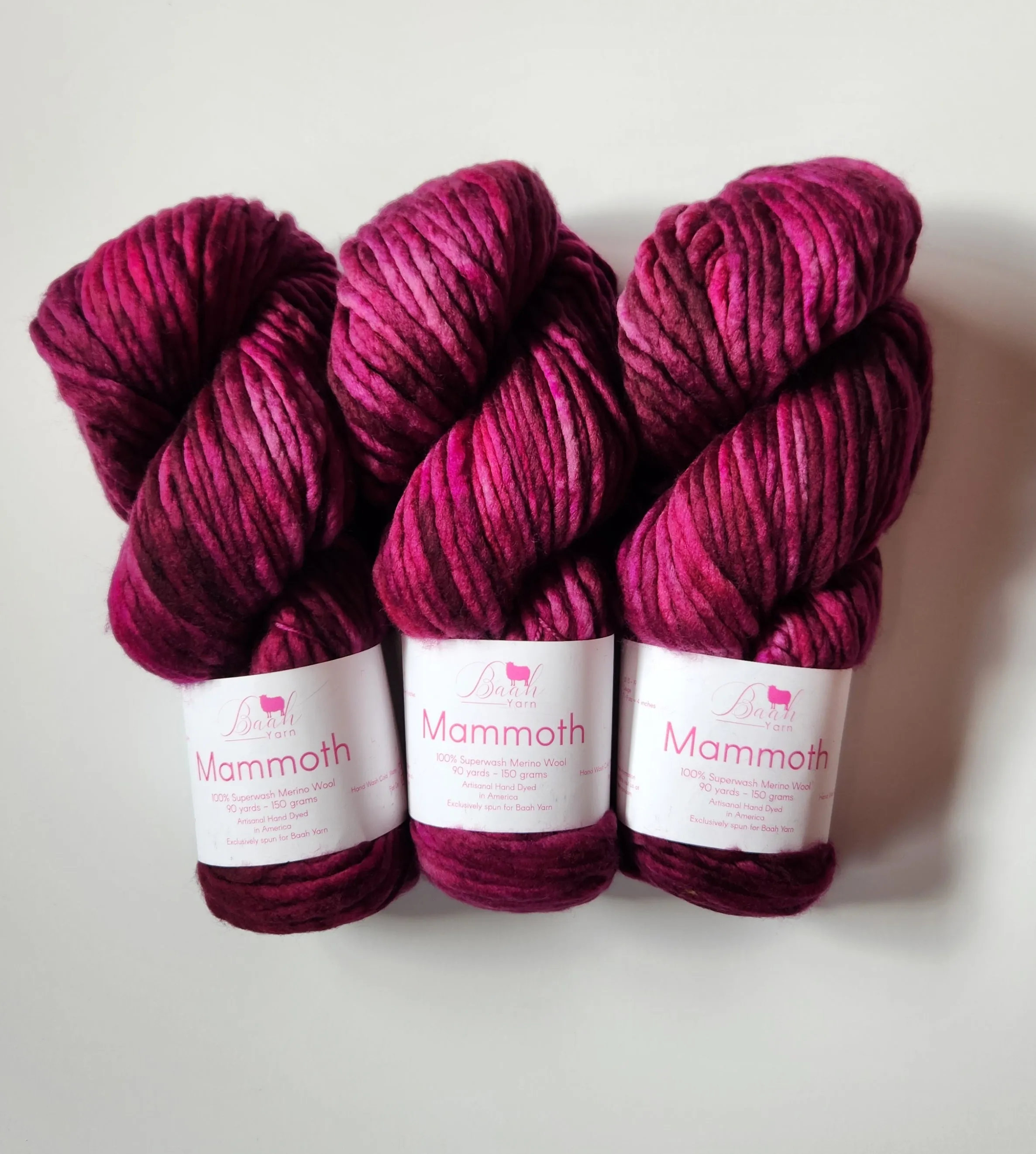 Baah Yarn | Mammoth | Achieve Grapeness