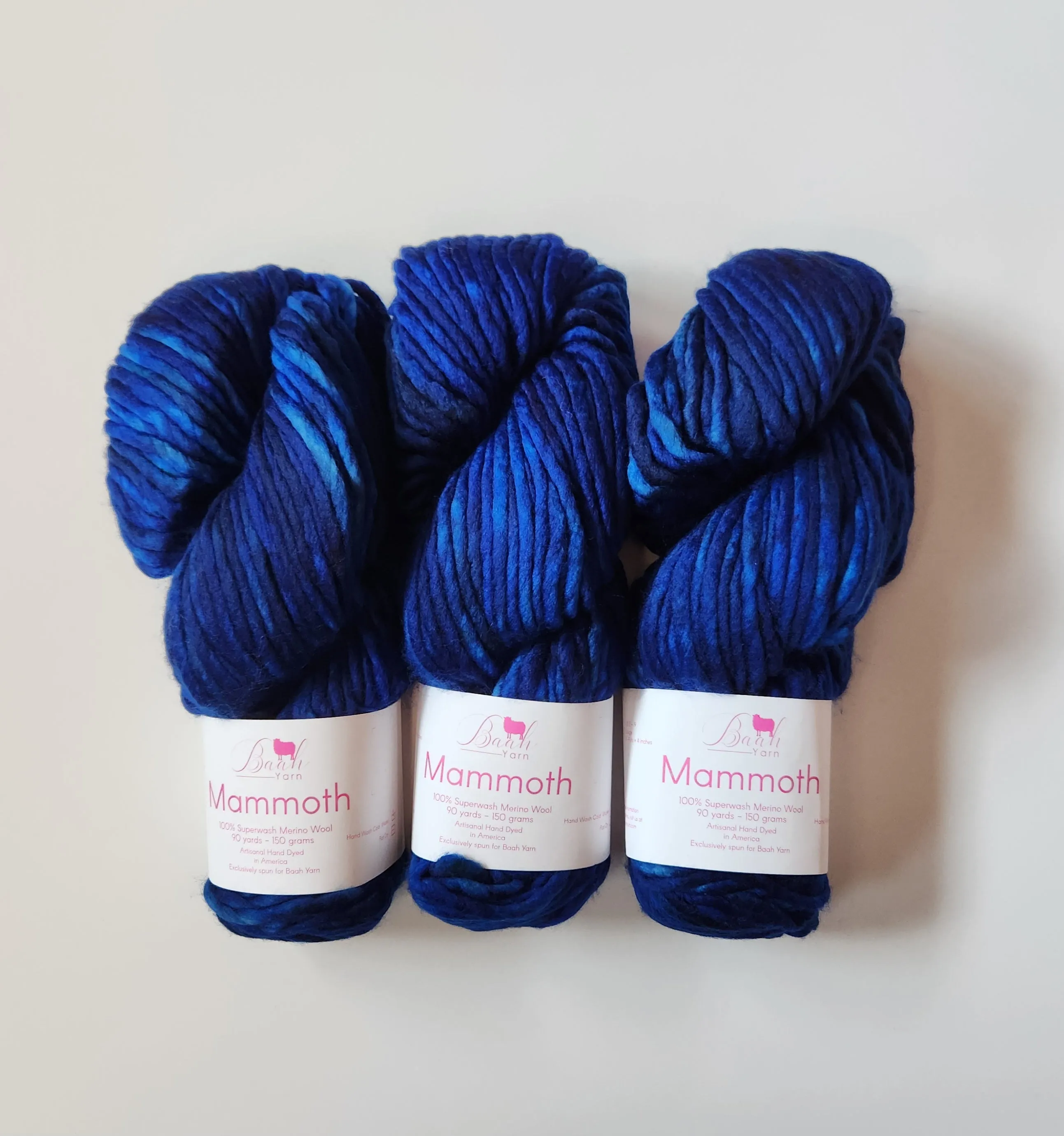 Baah Yarn | Mammoth | Bluetiful