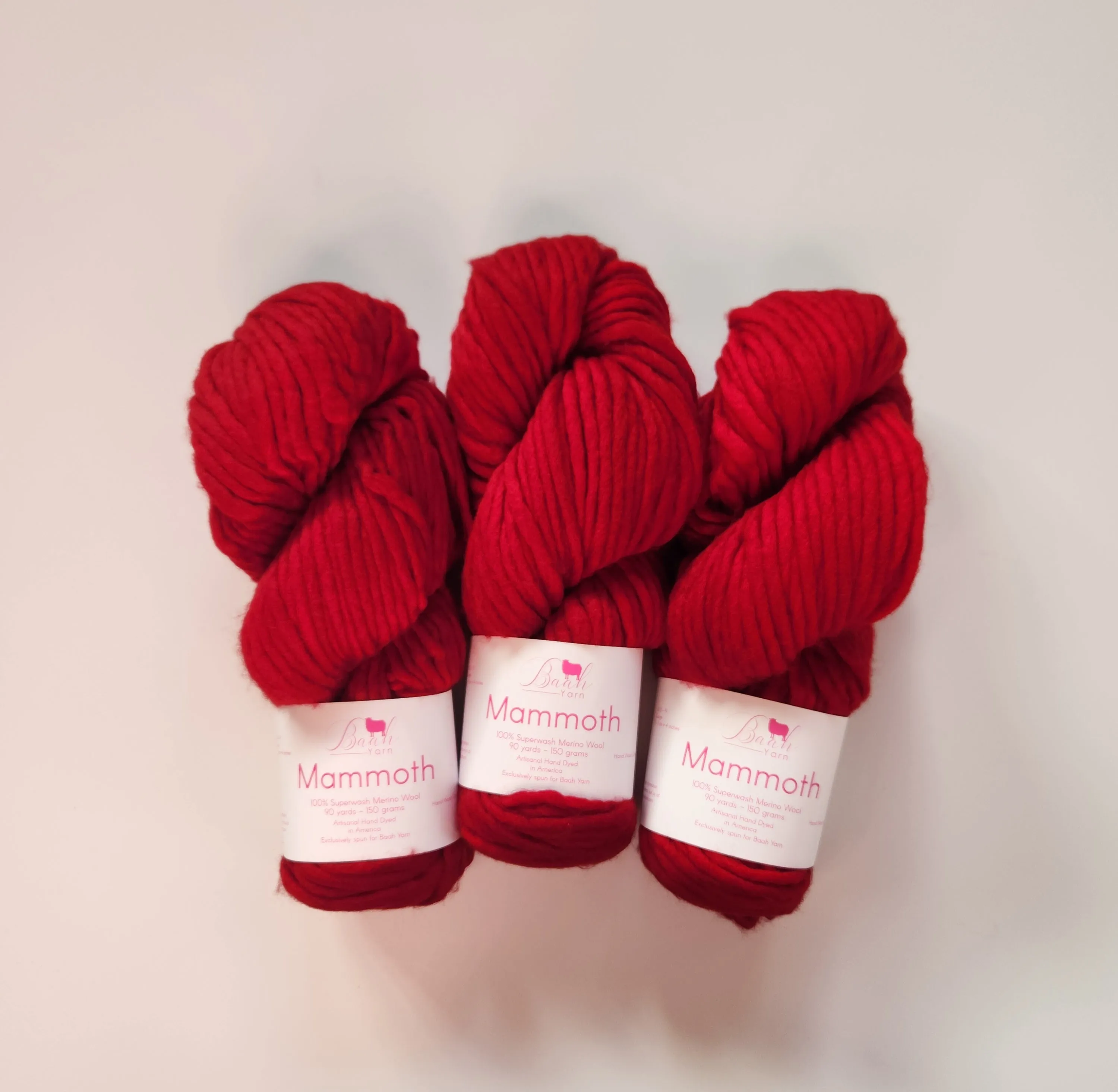 Baah Yarn | Mammoth | Burmese Ruby