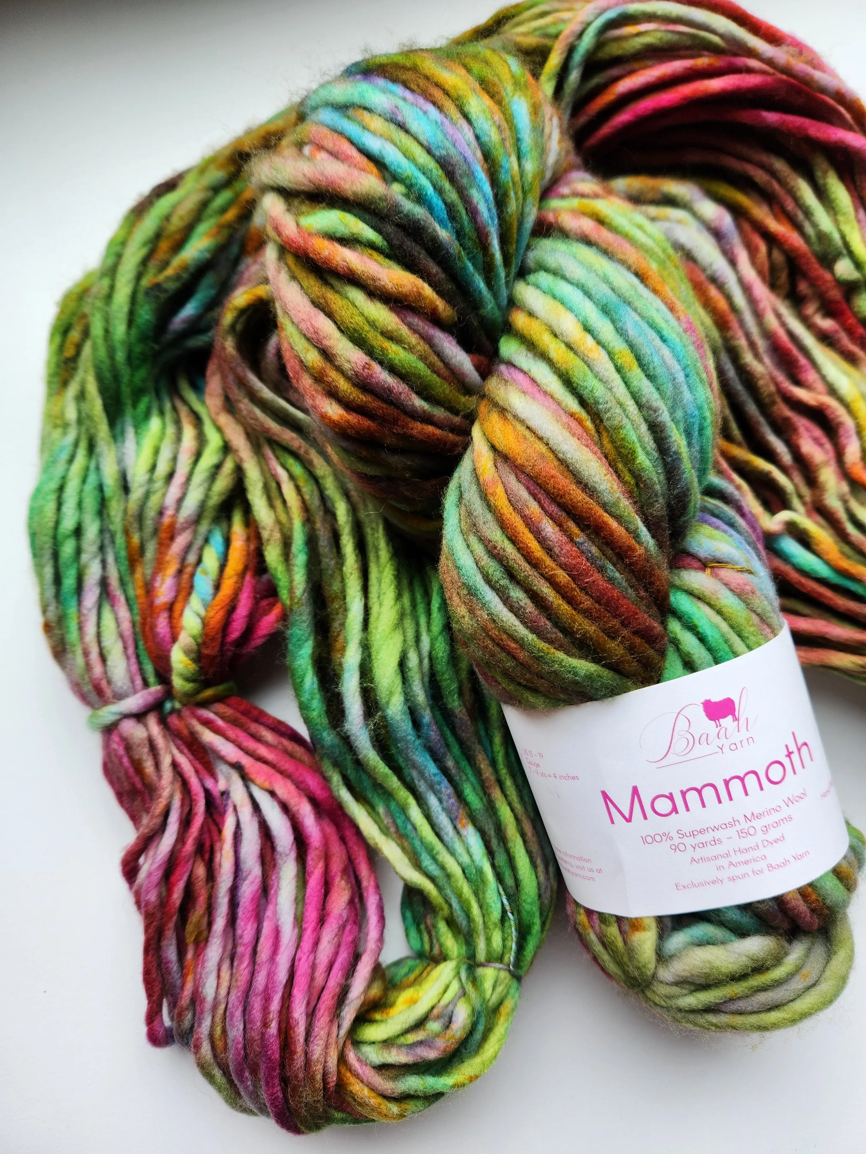 Baah Yarn | Mammoth | Green Eyed Lady