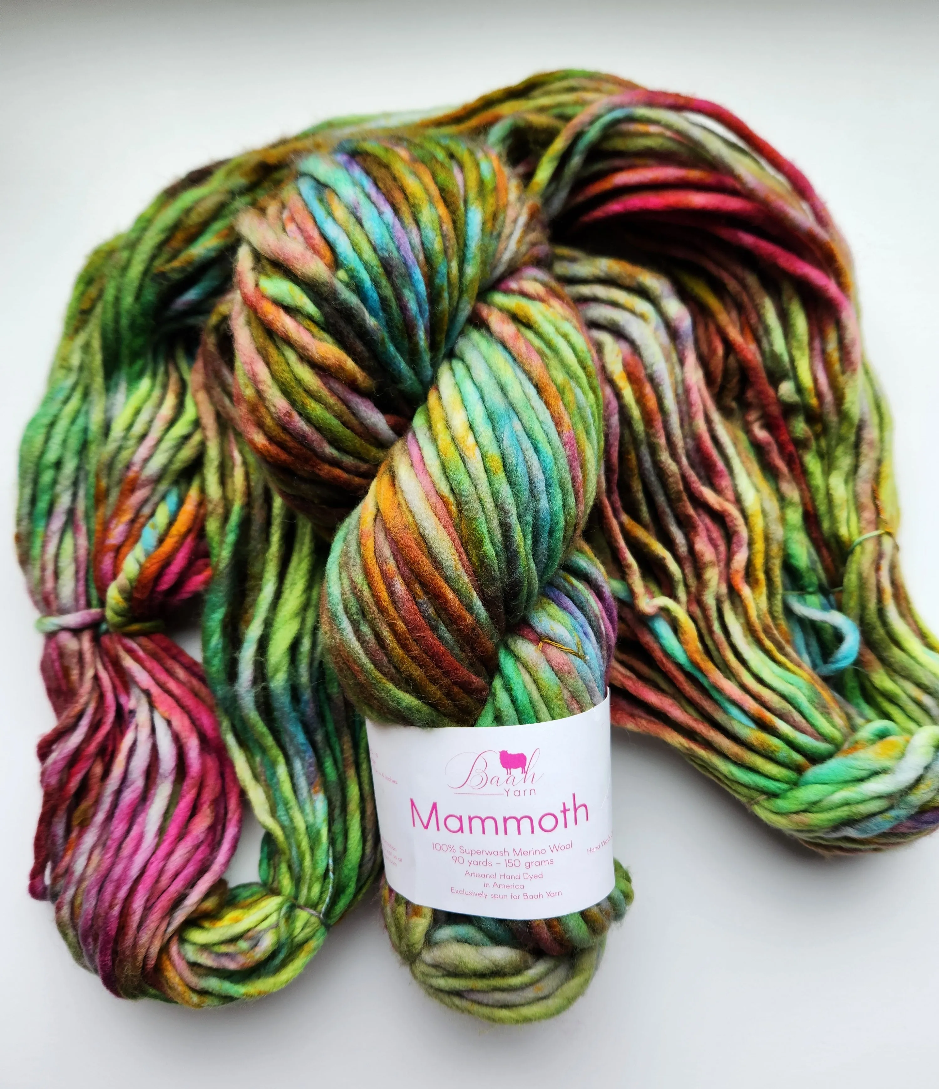 Baah Yarn | Mammoth | Green Eyed Lady