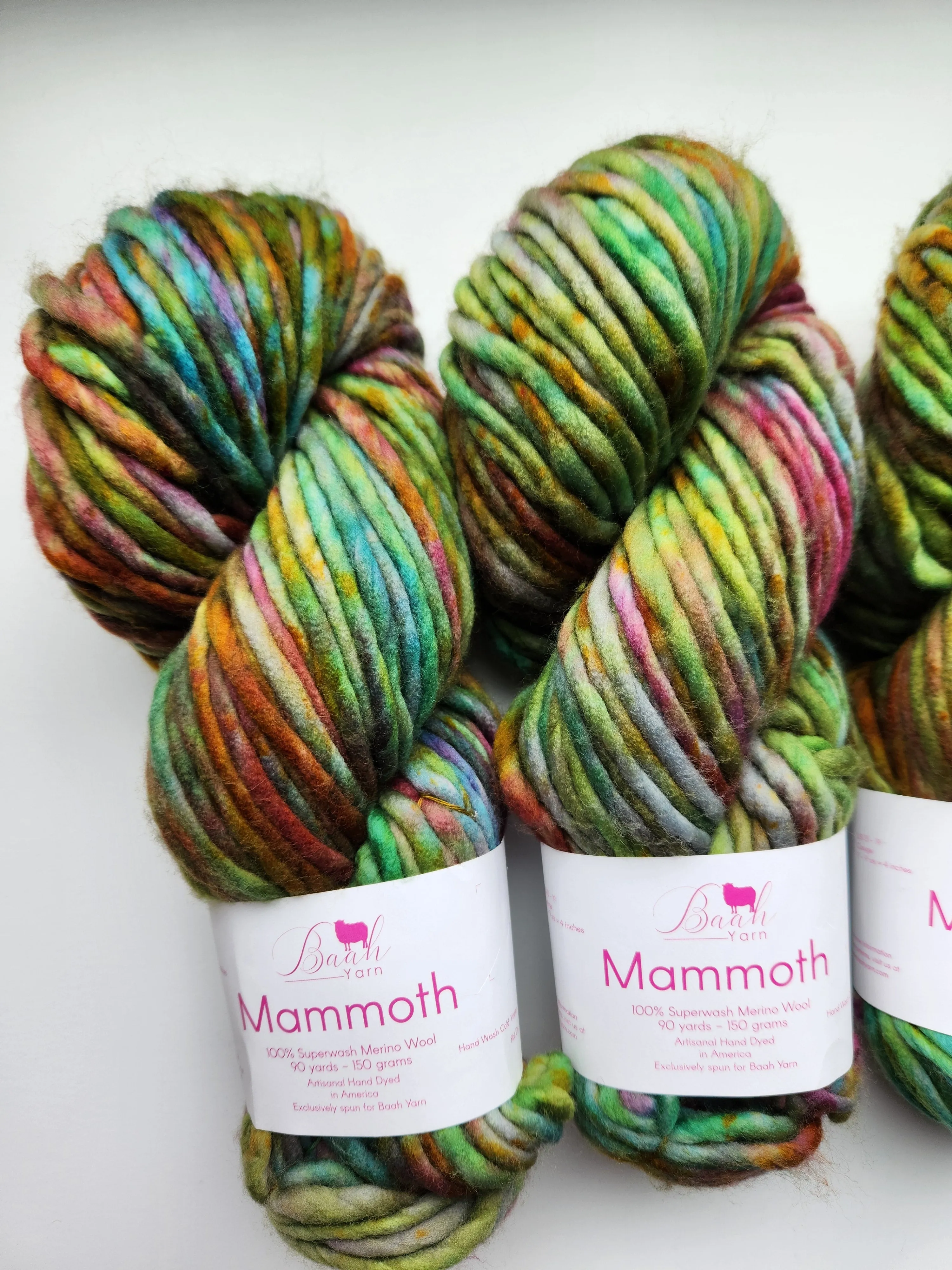 Baah Yarn | Mammoth | Green Eyed Lady