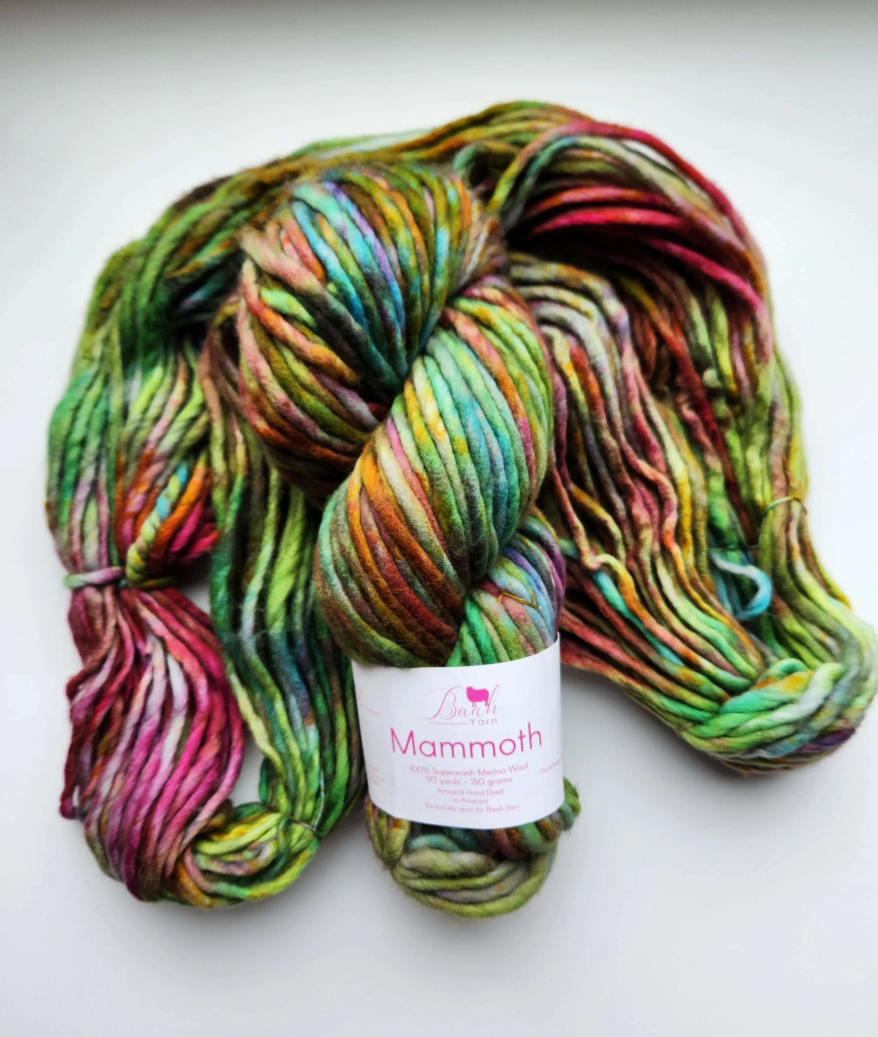 Baah Yarn | Mammoth | Green Eyed Lady