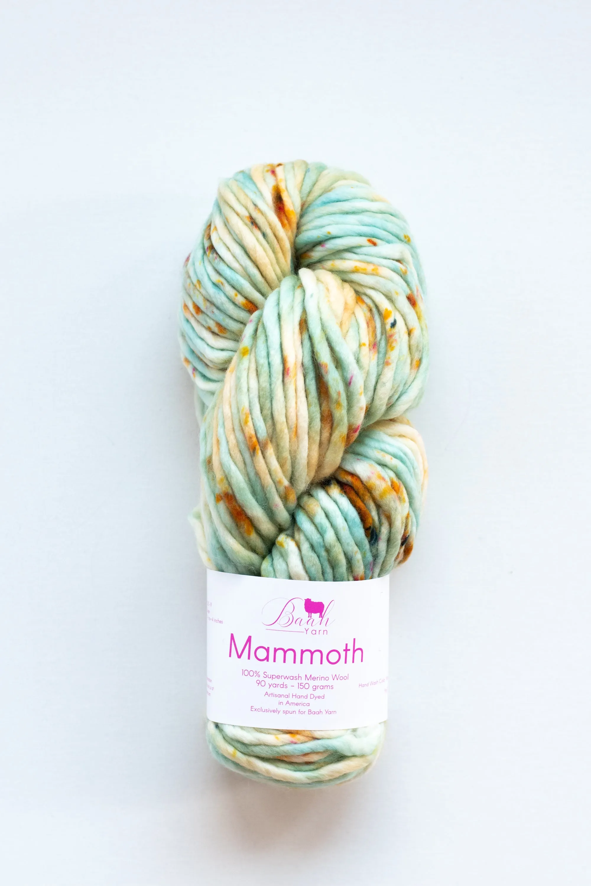 Baah Yarn Mammoth, Super Bulky Merino Wool Yarn