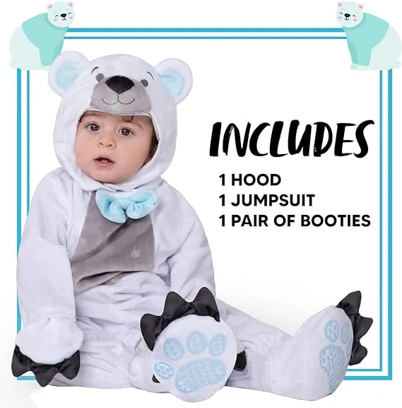 Baby Unisex Polar Bear Costume - Child