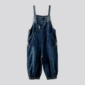 Baggy jean dungaree overall for women