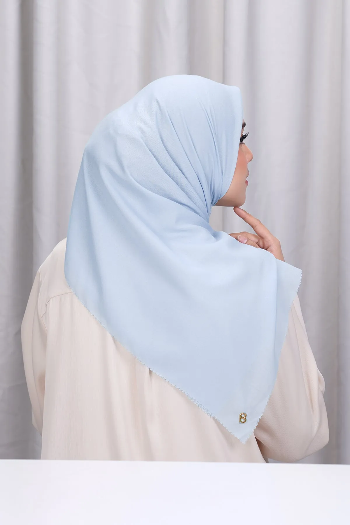 Basic Scarf - Cashmere Blue