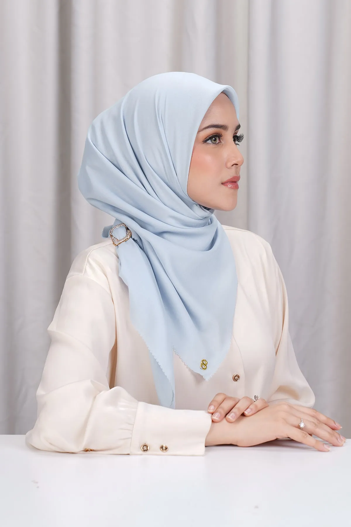 Basic Scarf - Cashmere Blue