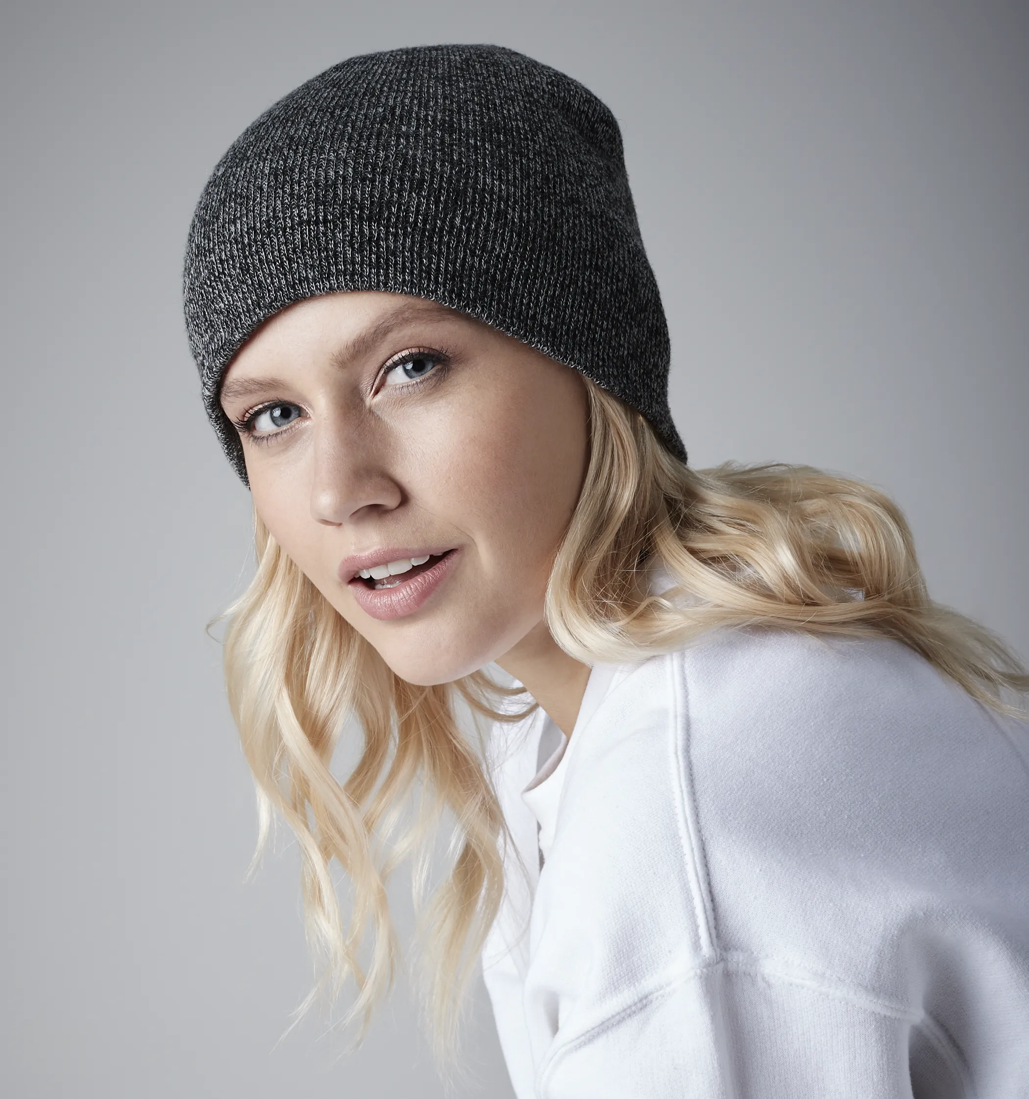 Beanie Knitted Hat | ANTIQUE GREY