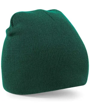 Beanie Knitted Hat | BOTTLE GREEN