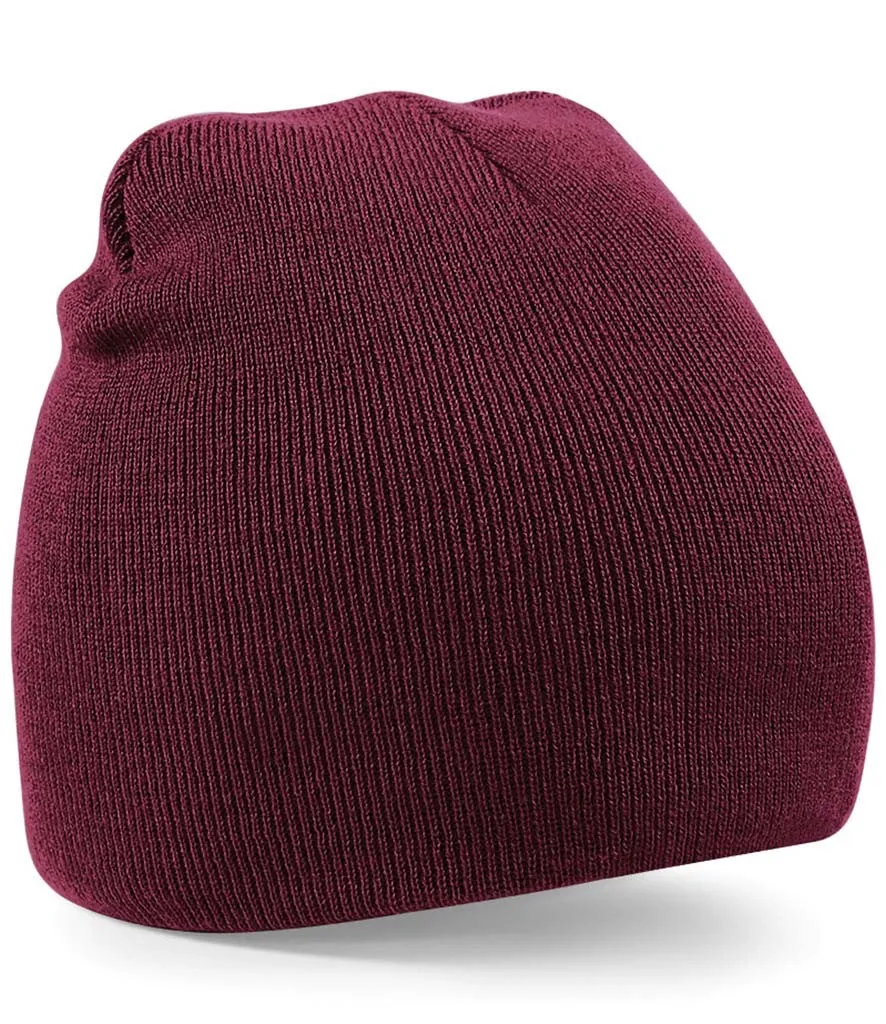 Beanie Knitted Hat | BURGUNDY