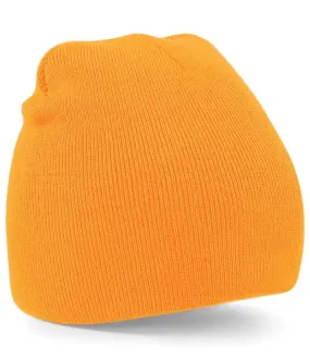 Beanie Knitted Hat | FLUORESCENT ORANGE