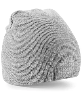 Beanie Knitted Hat | HEATHER GREY