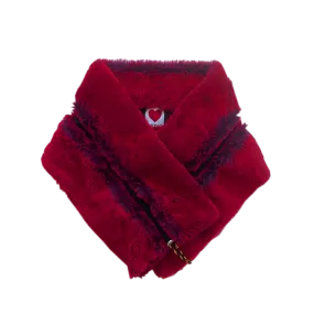 BIOFUR™ Red Fox Drawstring Scarf