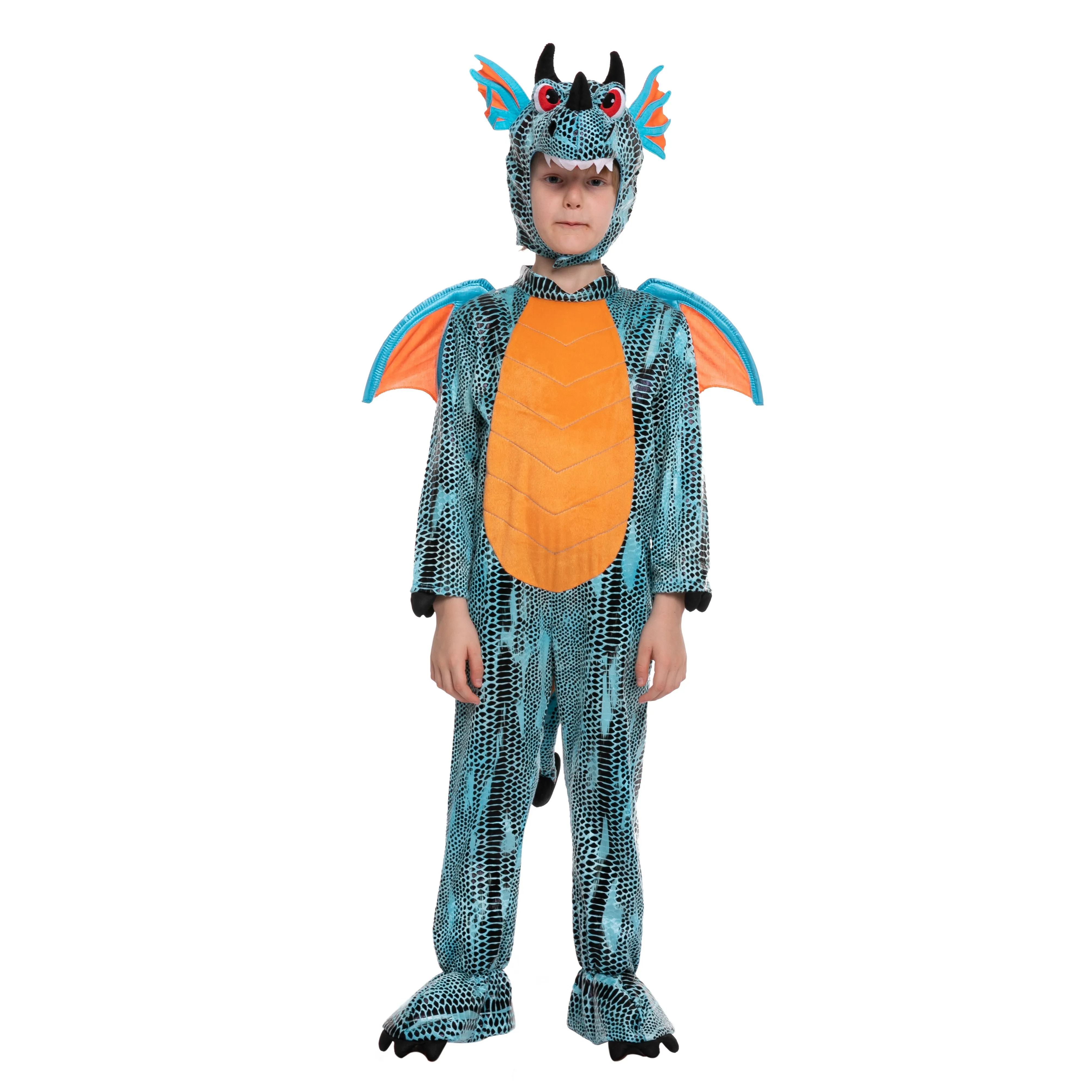 Blue Dragon Costume Cosplay- Child