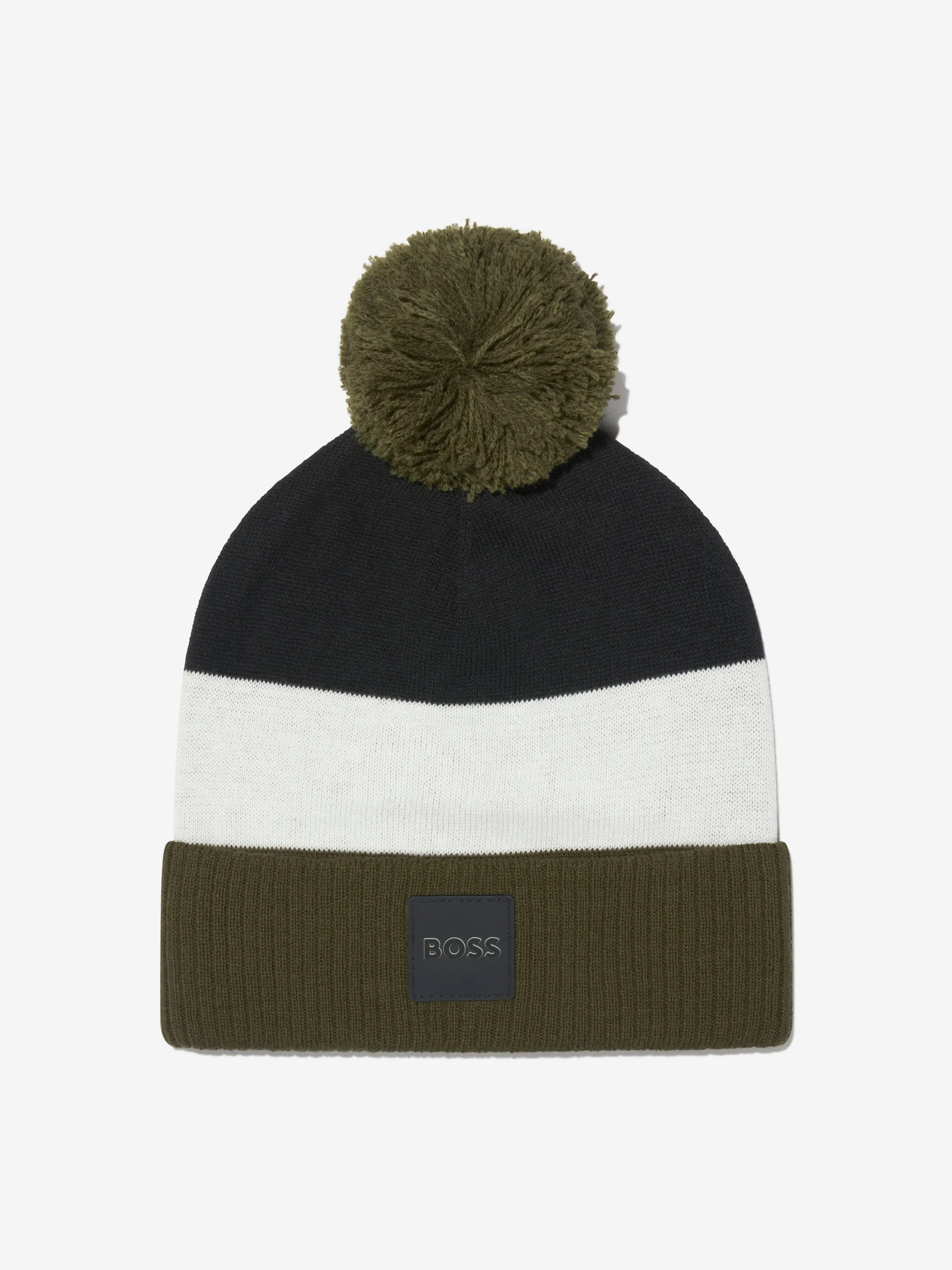 BOSS Boys Knitted Bobble Hat