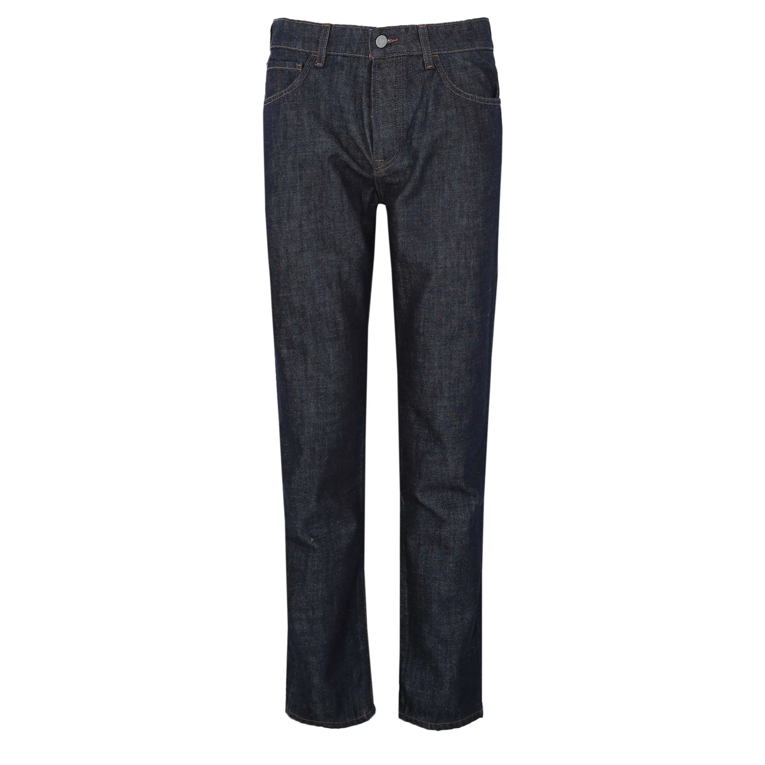 BOSS Re Maine BO BF Jean in Dark Blue Raw Denim