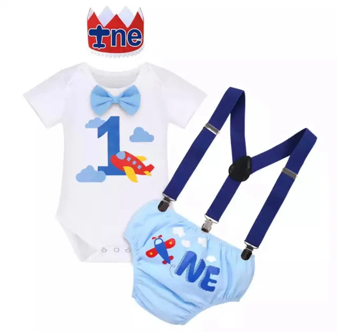 Boys First Birthday Costume  - Planes