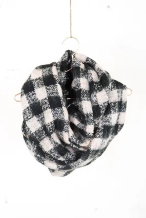 Buffalo Check Infinity Scarf