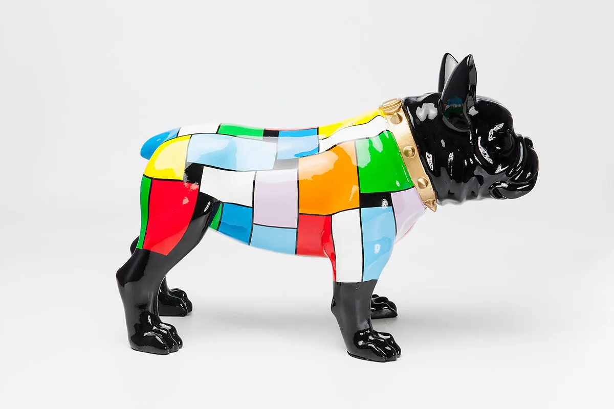 Bulldog Colore Deco Figurine