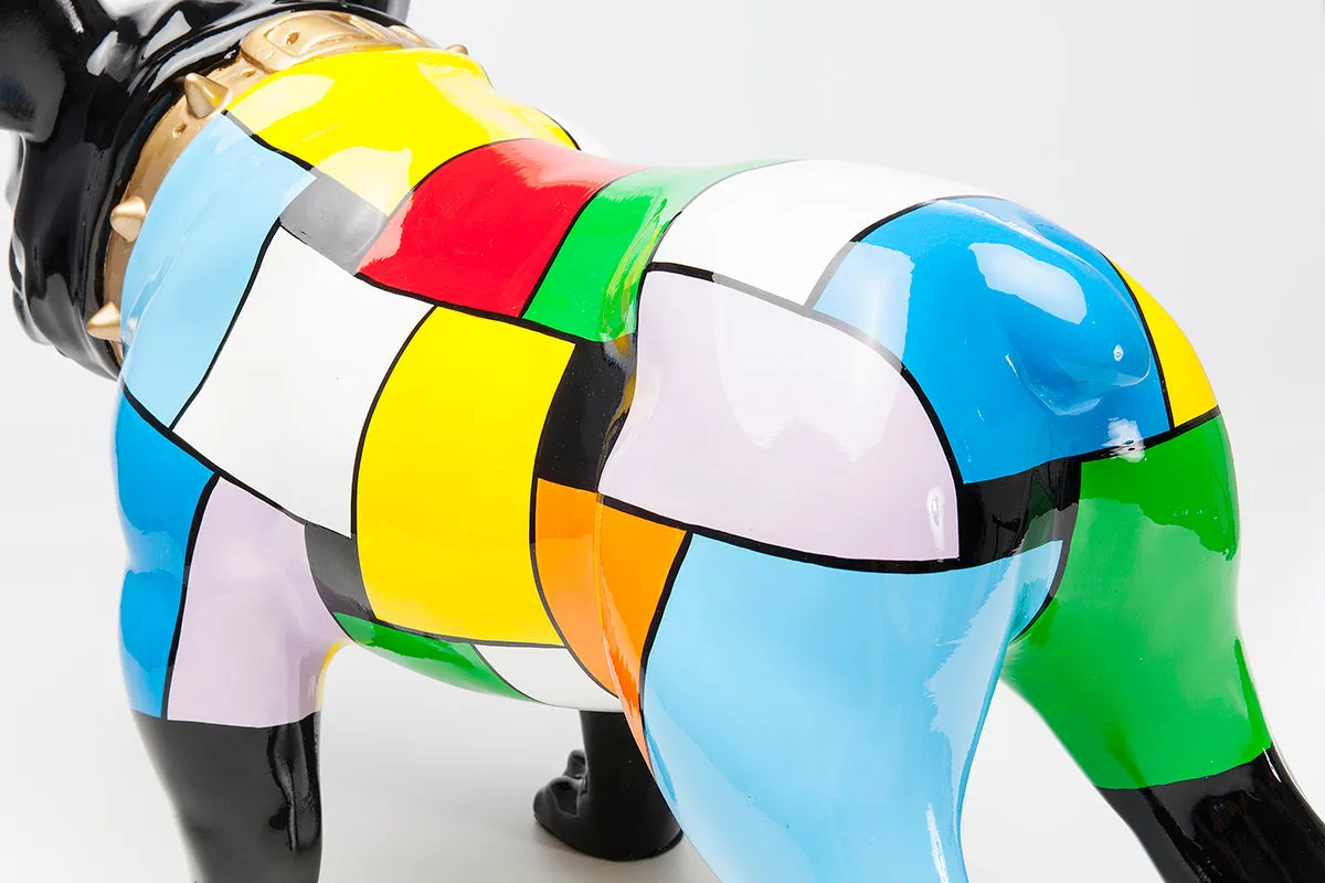 Bulldog Colore Deco Figurine