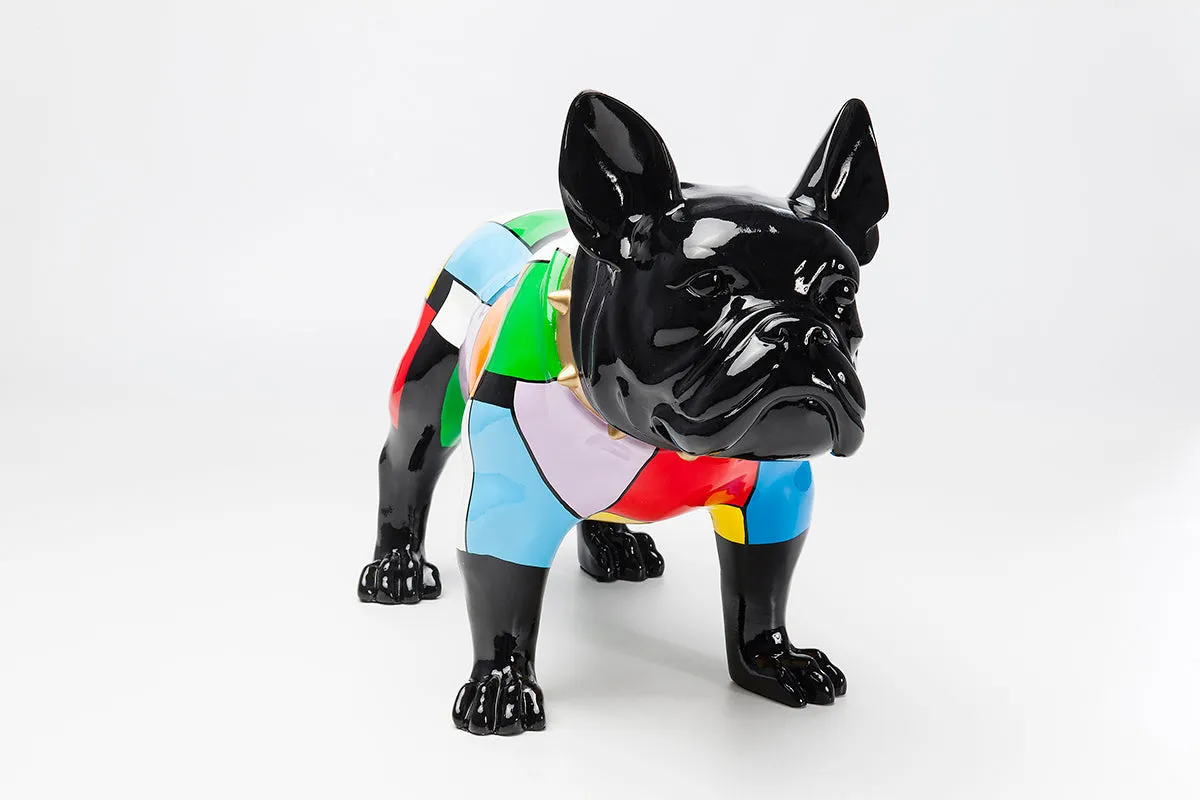 Bulldog Colore Deco Figurine