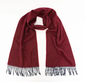 Burgundy Pure Cashmere Sandford Scarf