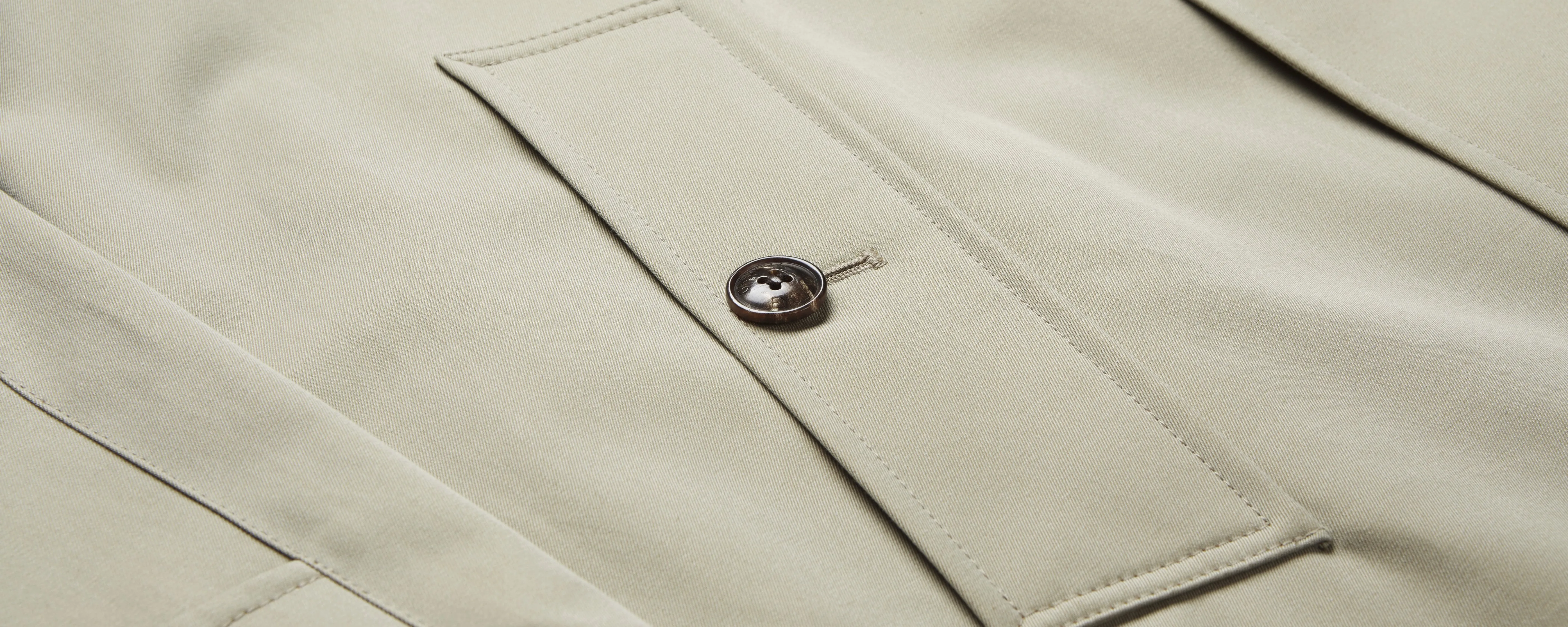 Campbell Cotton Gabardine Stone