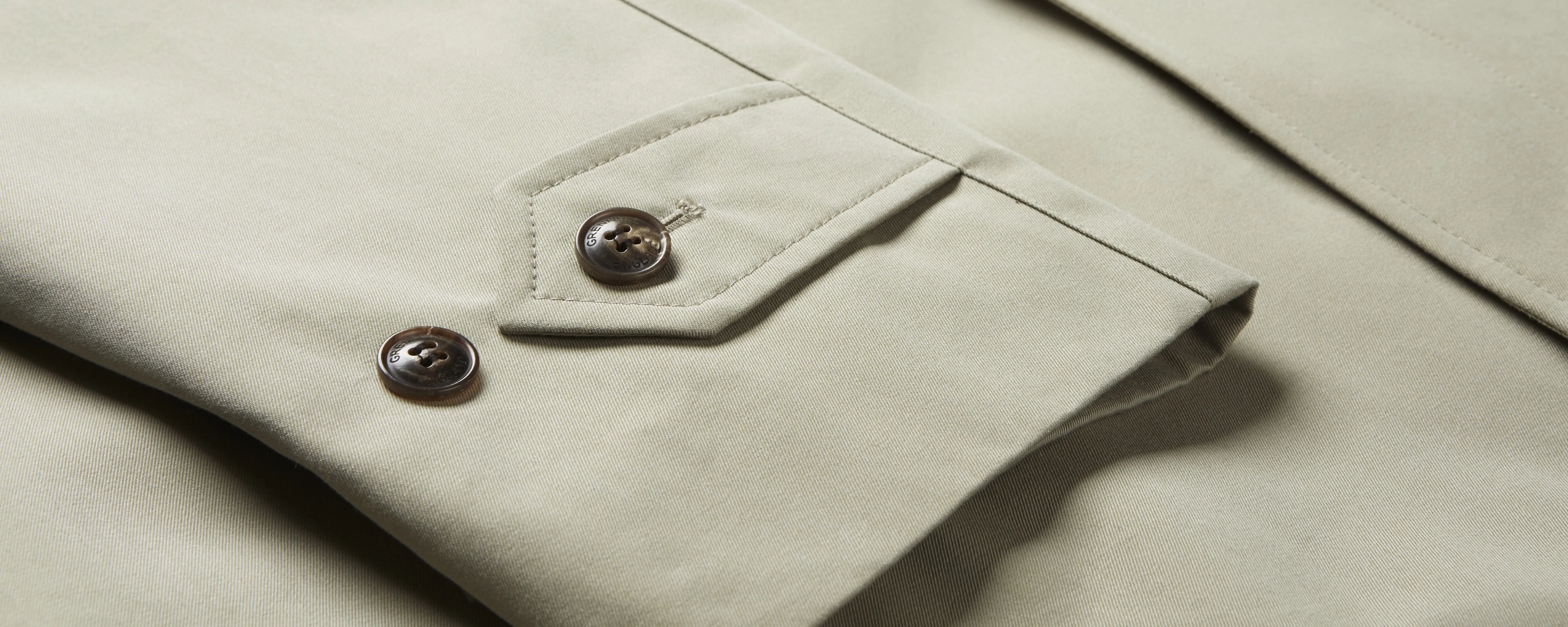 Campbell Cotton Gabardine Stone