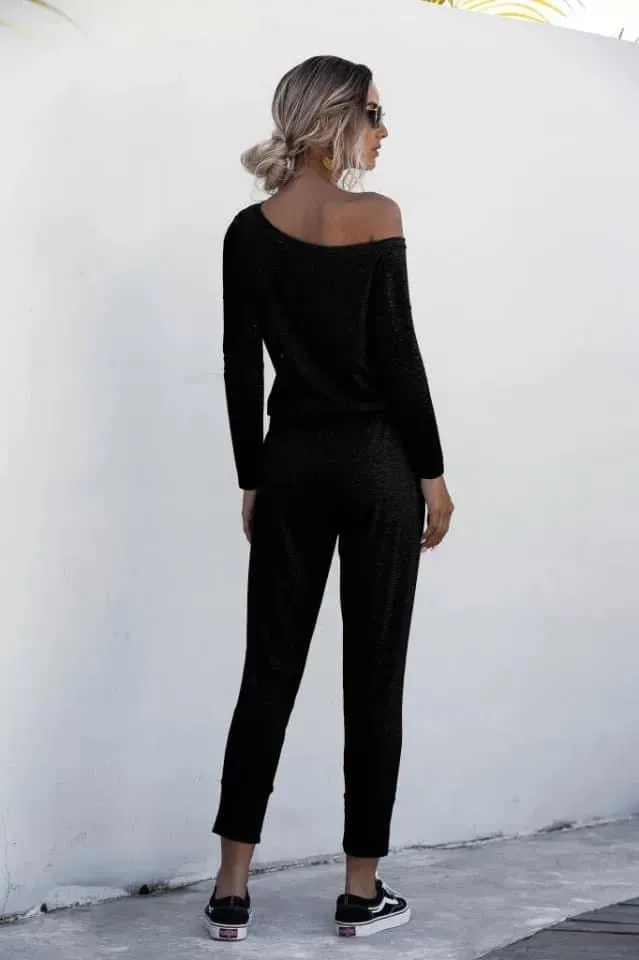 Capree Off-The-Shoulder Jumpsuit