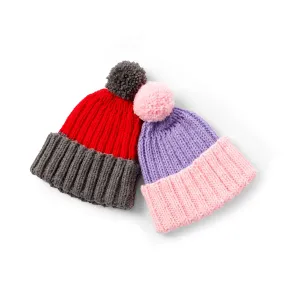 Caron Color Dip Knit Child's Hat