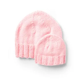 Caron Preemie To Toddler Size Knit Hats