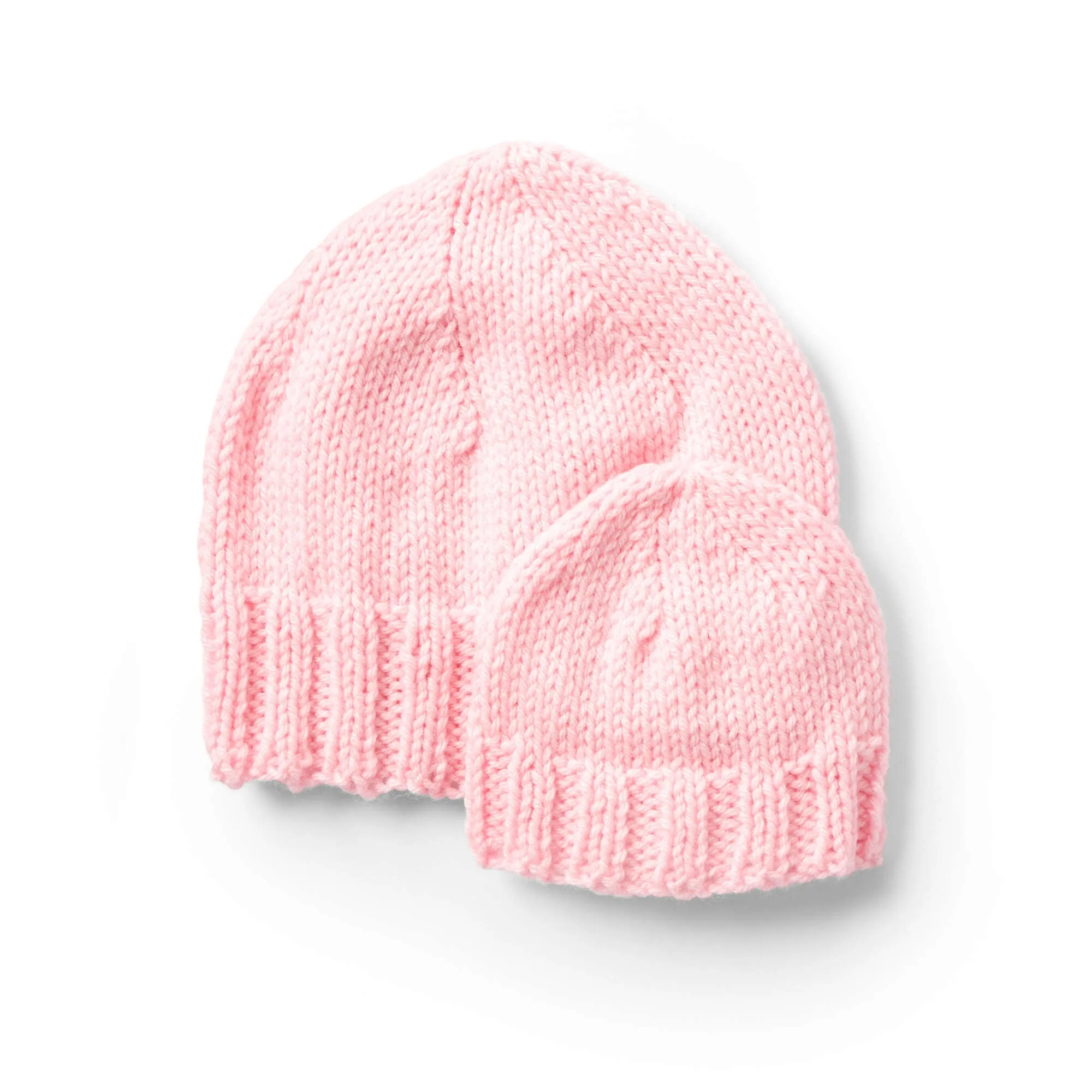 Caron Preemie To Toddler Size Knit Hats