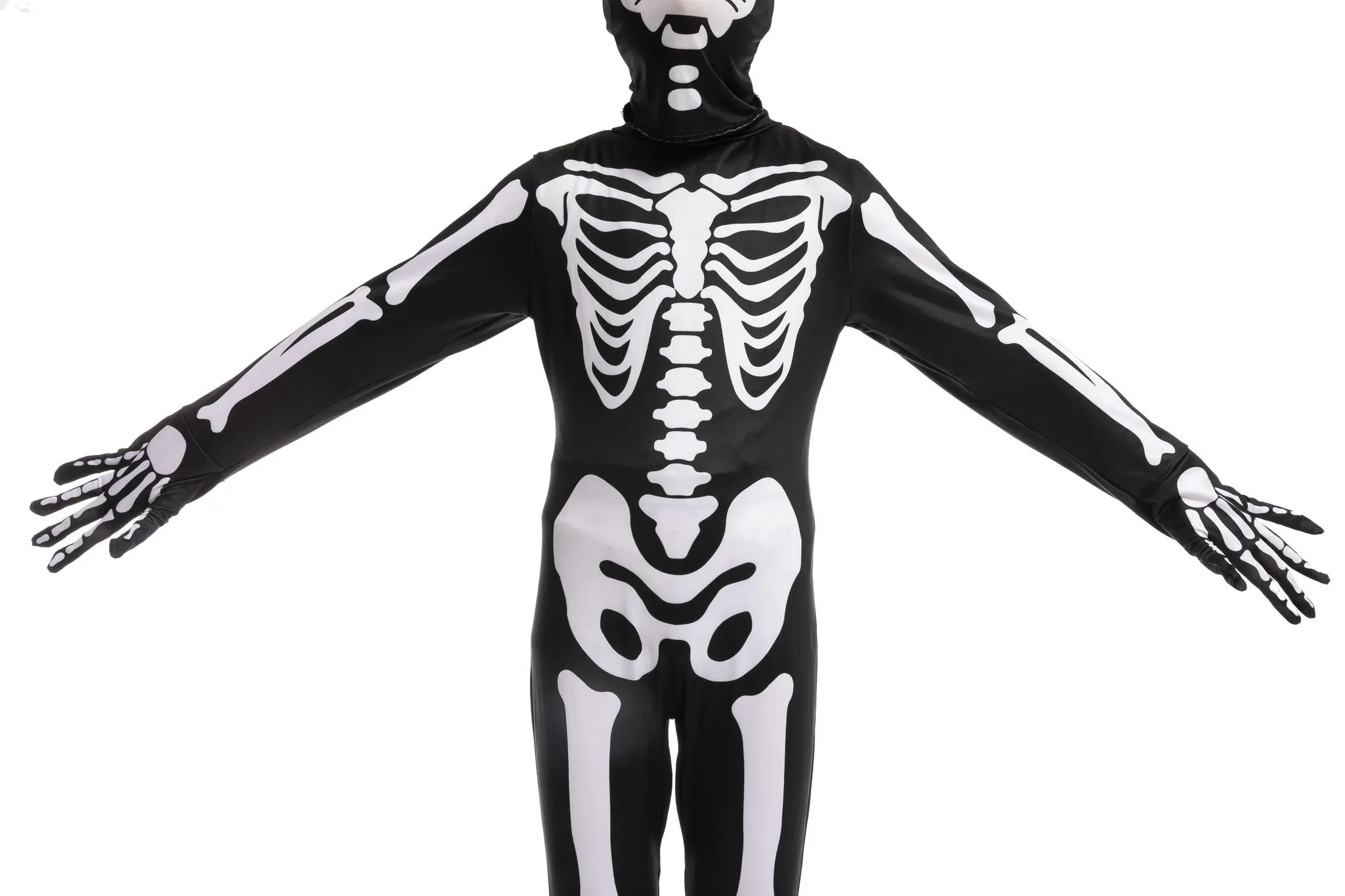 Cat Skeleton Costume for Role Play Cosplay- Child