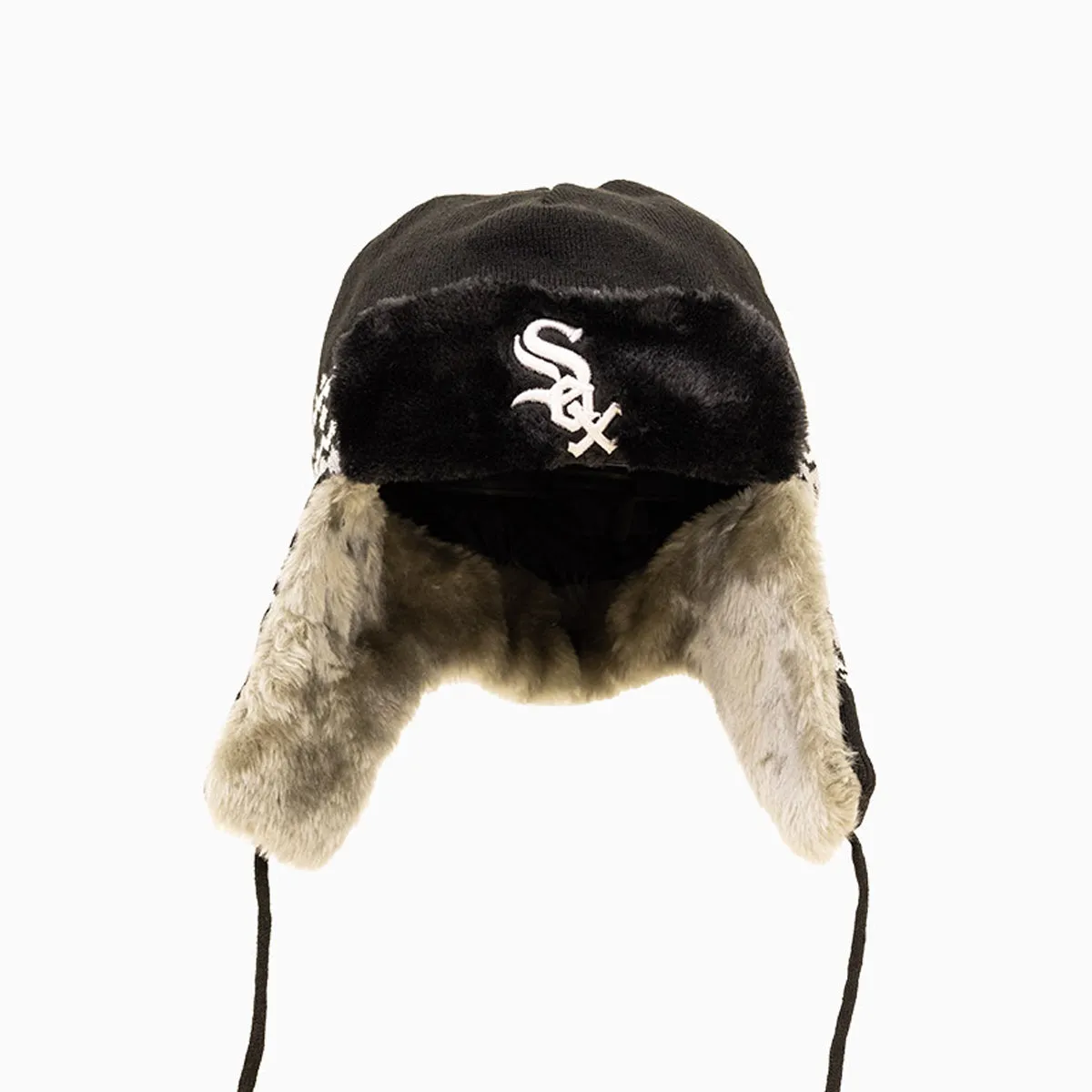 Chicago White Sox MLB Trapper Knit Cuff Beanie Hat