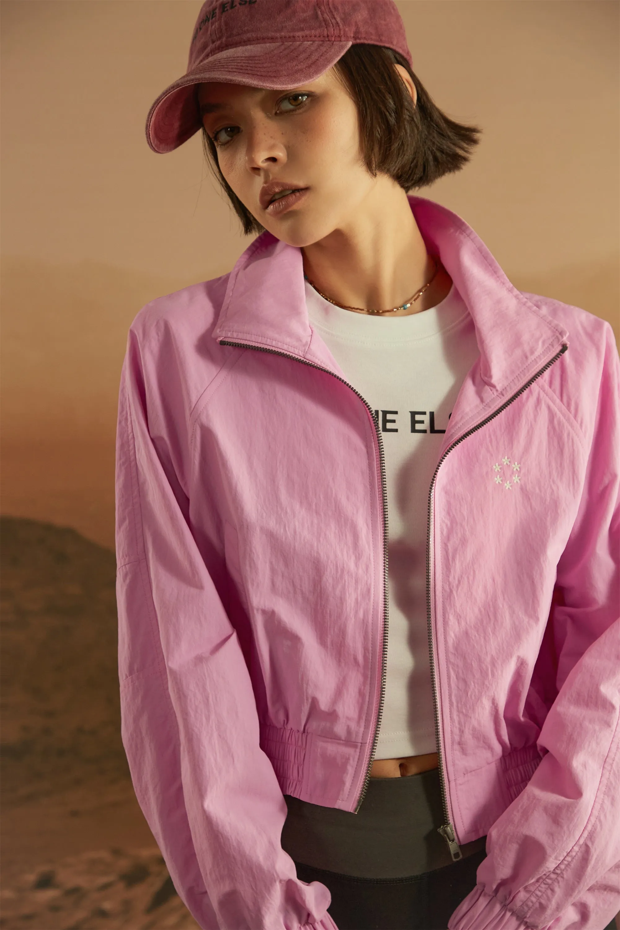 Collar Cropped Field Jacket