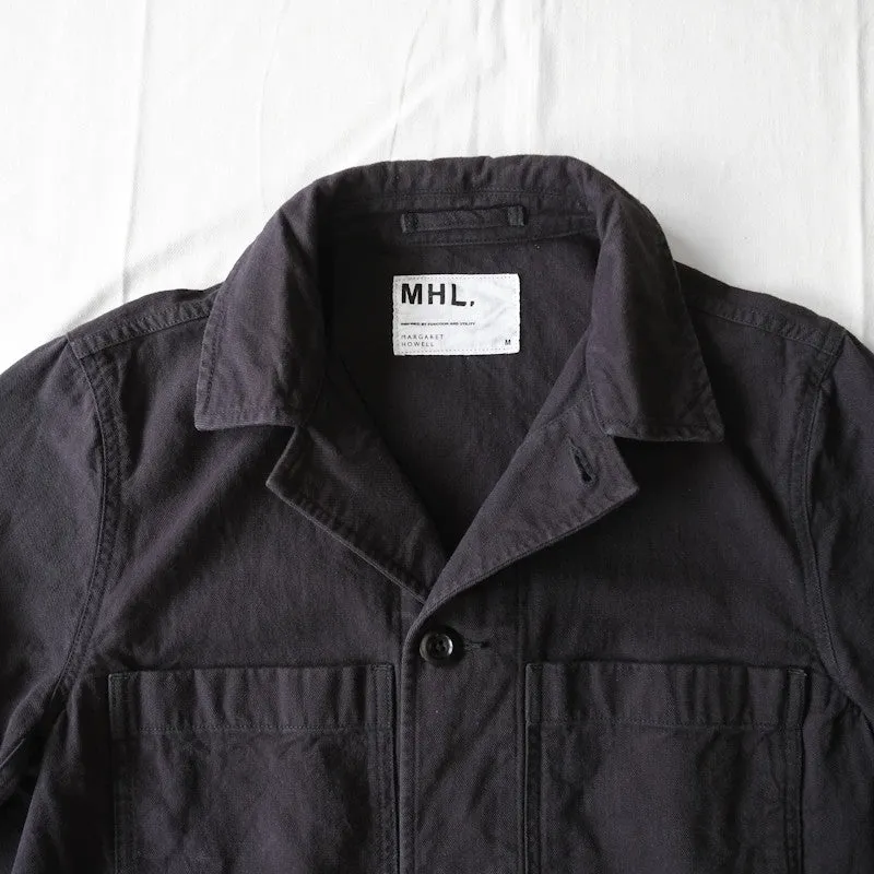 convertible collar work jacket