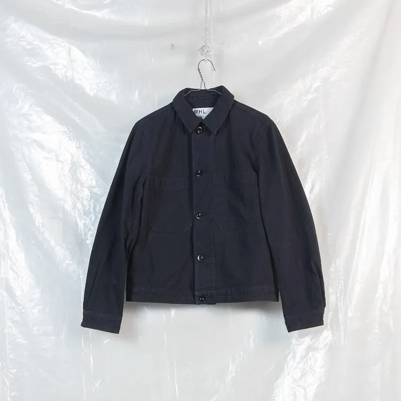 convertible collar work jacket