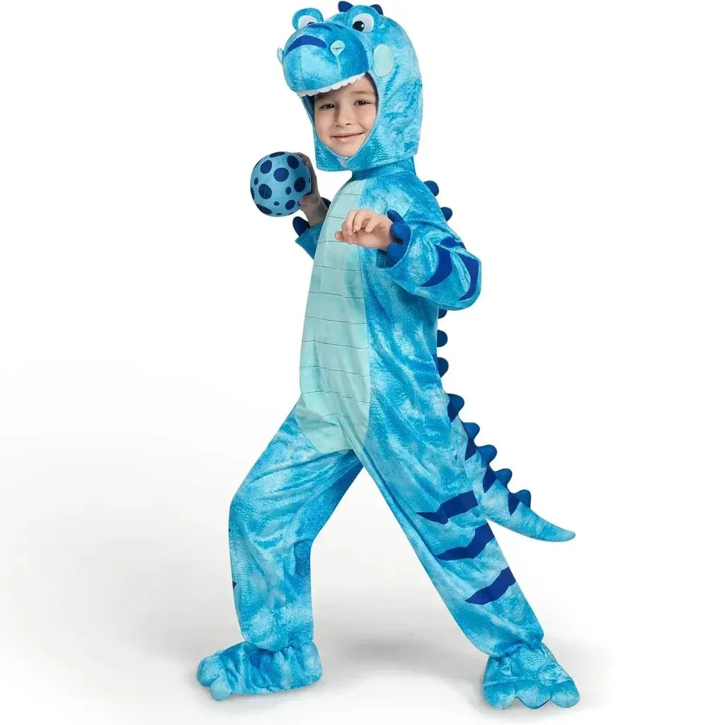 Creations Realistic Blue T-Rex Costume Dinosaur Costume