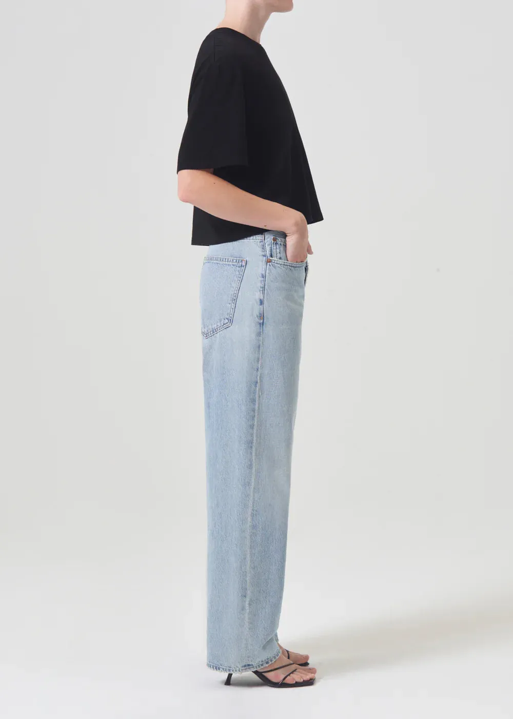 Criss Cross Jeans in Wired