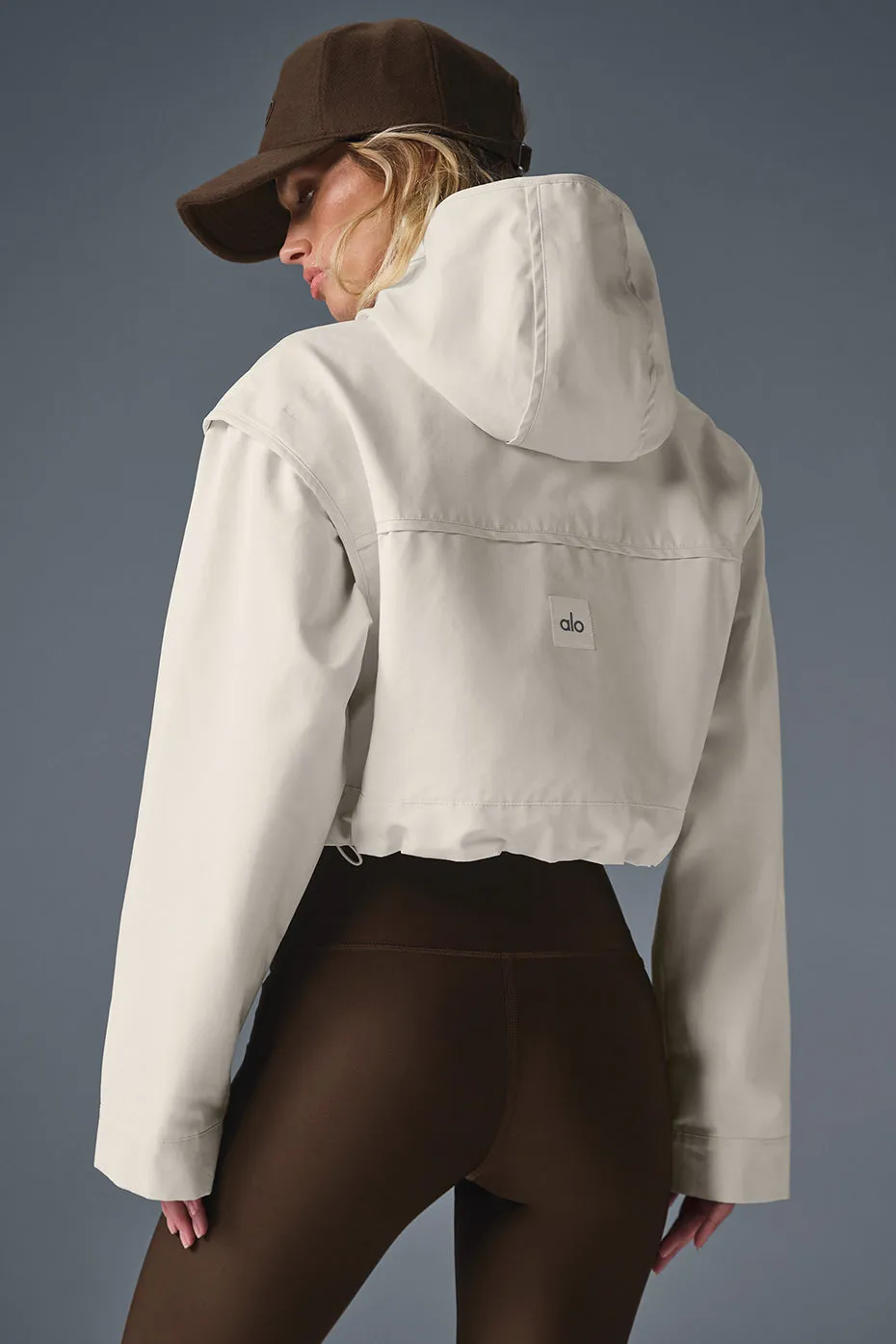 Cropped Unify Jacket - Ivory