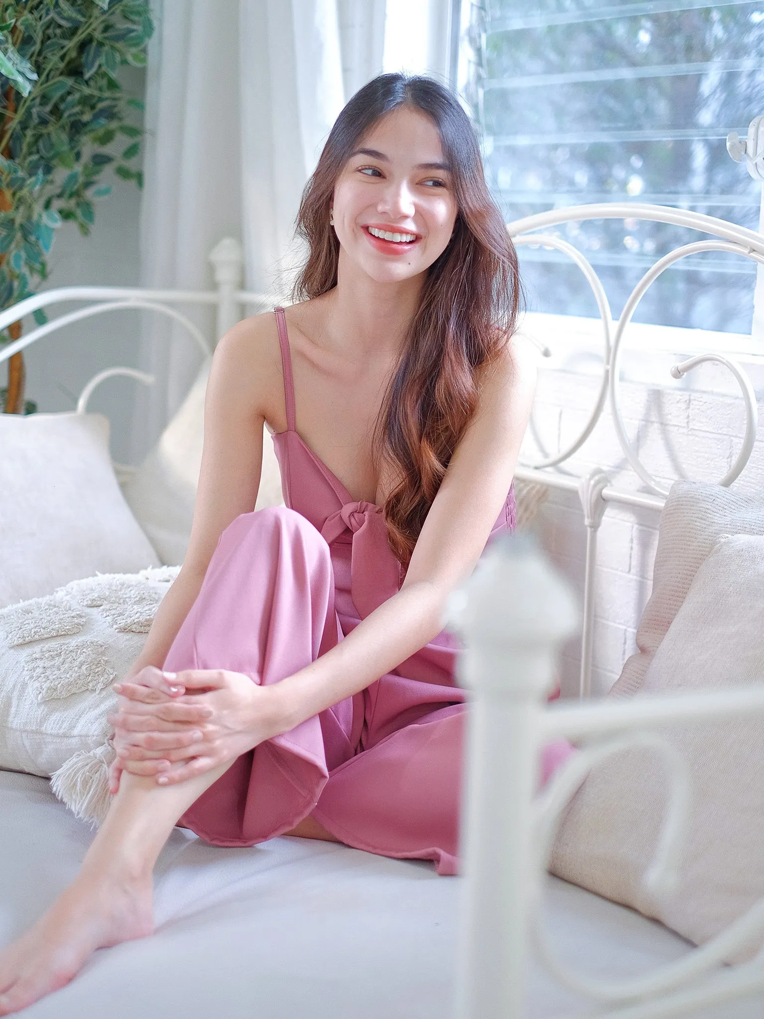 Dawn Jumpsuit - muted pink